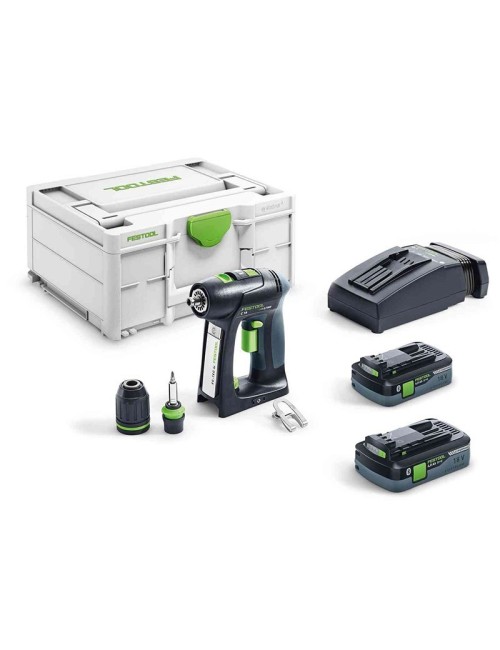 FESTOOL PERCEUSE-VISSEUSE SANS FIL C 18 HPC 4,0 I-PLUS