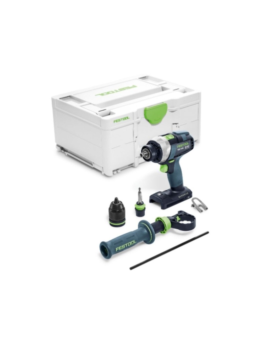 FESTOOL PERCEUSE-VISSEUSE SANS FIL QUADRIVE TDC 18/4-BASIC