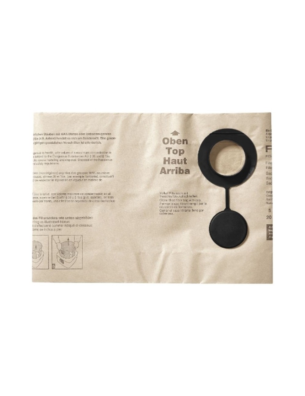 FESTOOL SACS FILTRE DOUBLE PAROI FIS-SR 5/6 /5 FESTOOL SACS FILTRE DOUBLE PAROI FIS-SR 5/6 /5