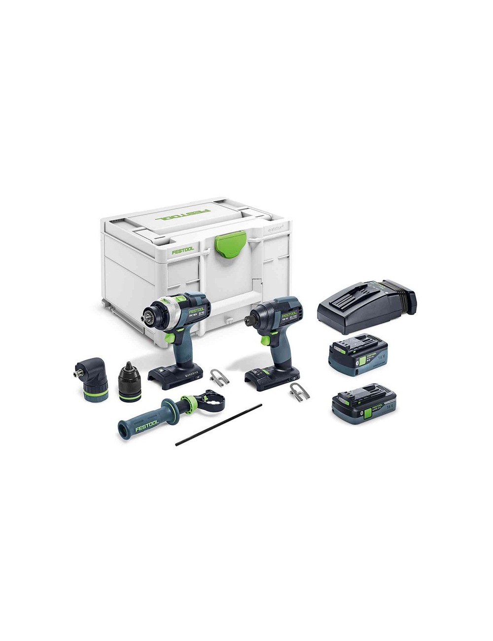 FESTOOL SET DE VISSAGE SANS FIL TID 18 5,0/4,0-SET TPC 18/4 FESTOOL SET DE VISSAGE SANS FIL TID 18 5,0/4,0-SET TPC 18/4