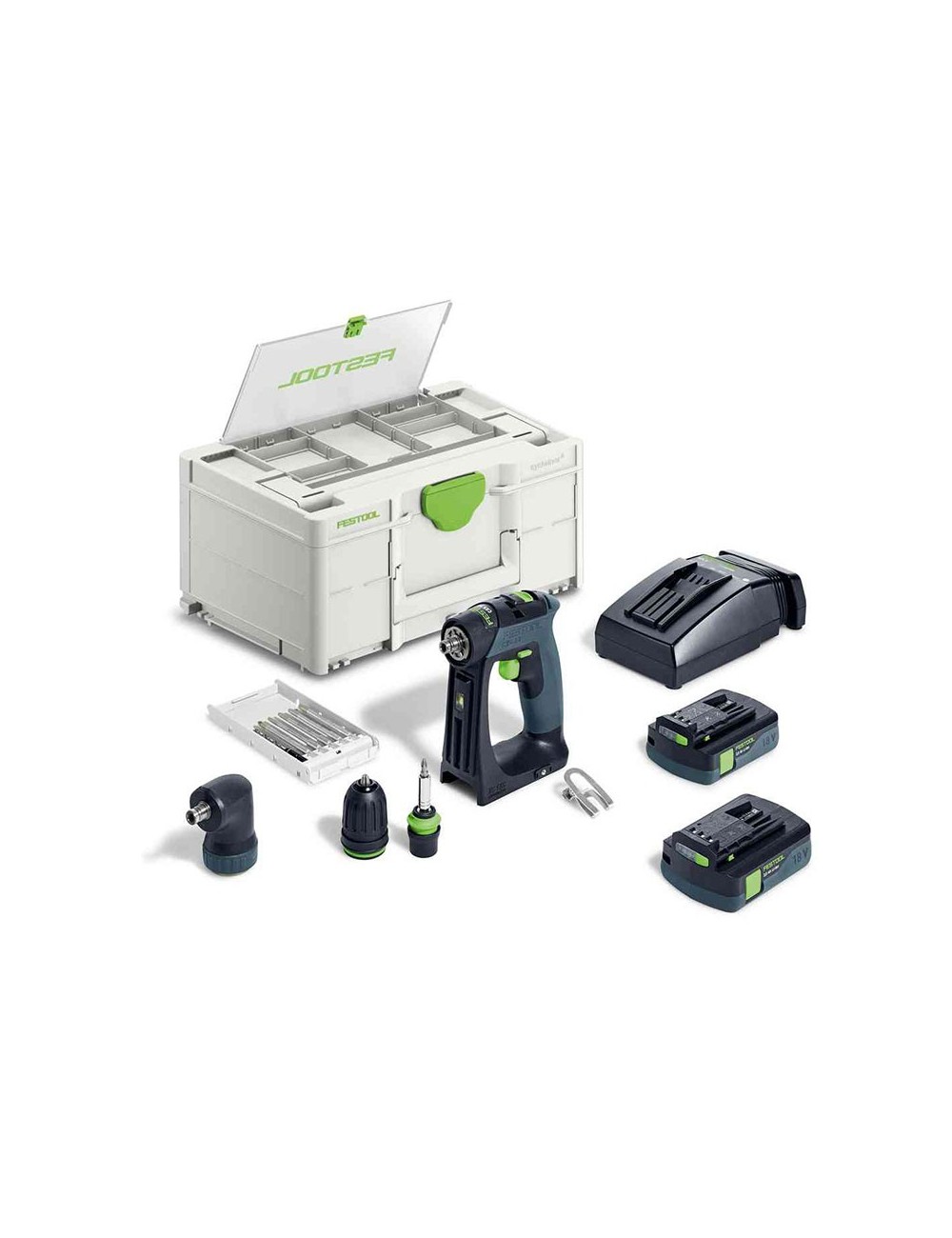 FESTOOL PERCEUSE-VISSEUSE SANS FIL CXS 18 C 3,0-SET