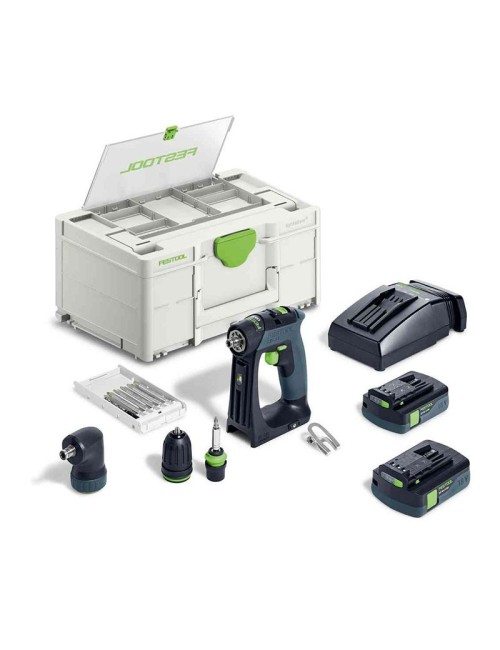 FESTOOL PERCEUSE-VISSEUSE SANS FIL CXS 18 C 3,0-SET