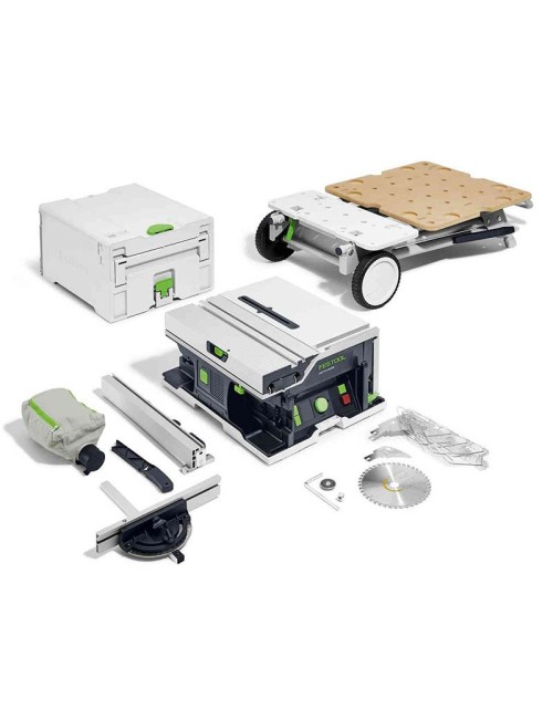 FESTOOL SCIE CIRCULAIRE SUR TABLE SANS FIL CSC SYS 50 EB-BASIC-SET
