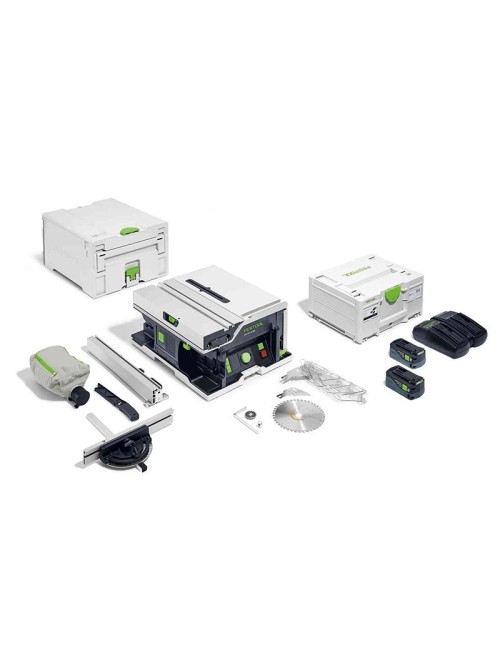 FESTOOL SCIE CIRCULAIRE SUR TABLE SANS FIL CSC SYS 50 EBI-PLUS