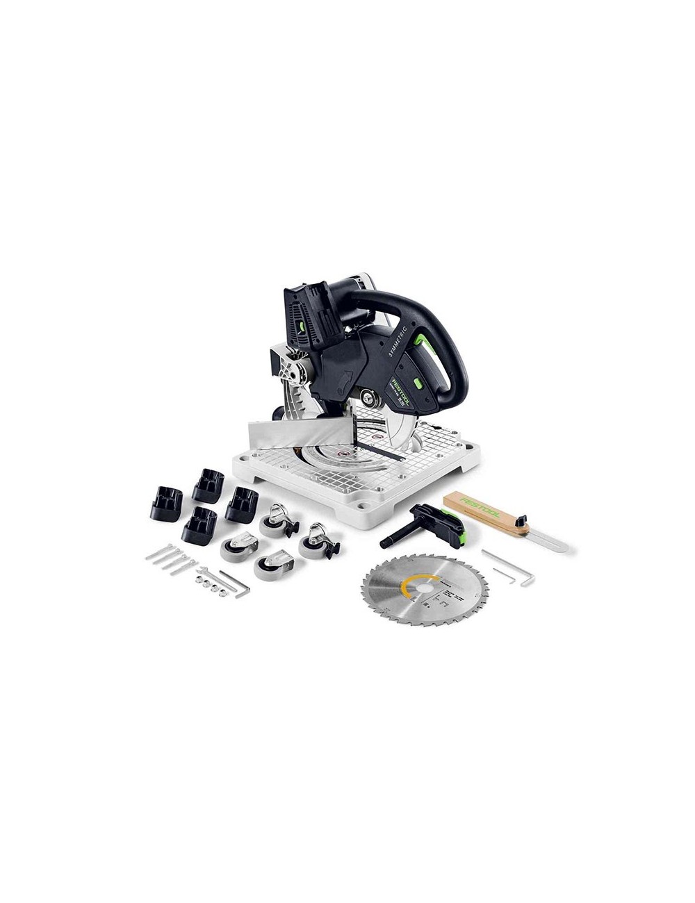 FESTOOL SCIE À ONGLETS SANS FIL SYMMETRIC SYMC 70 EB-BASIC
