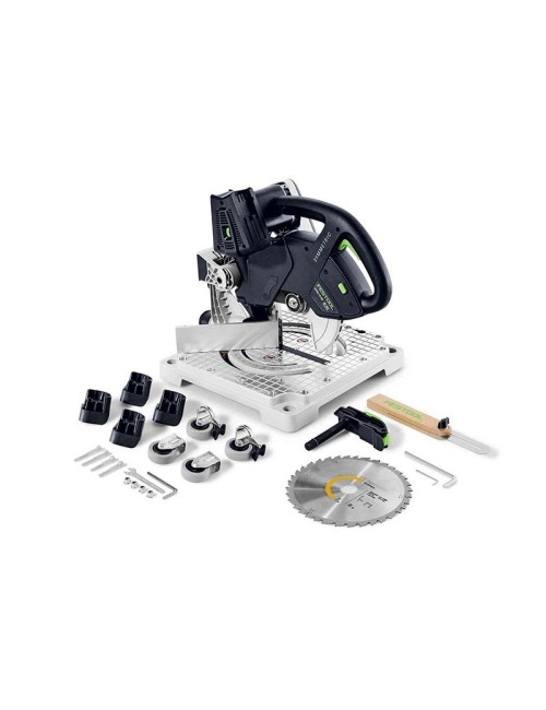 FESTOOL SCIE À ONGLETS SANS FIL SYMMETRIC SYMC 70 EB-BASIC